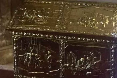 brass box polished lacquered