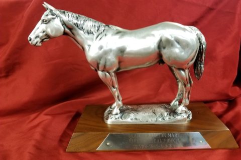 Resilver Horse Trophy